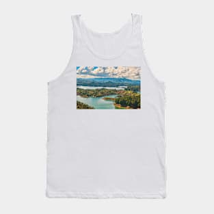 Guatape Lakes2 Columbia Tank Top